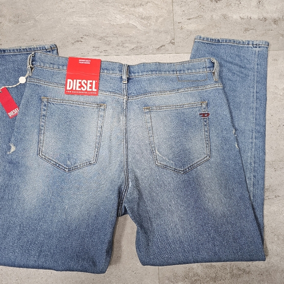 Diesel Viker Straight Button Jeans Size 40×32 NWT 007n1 - Picture 10 of 15